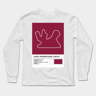 Losail International Circuit [info] Long Sleeve T-Shirt